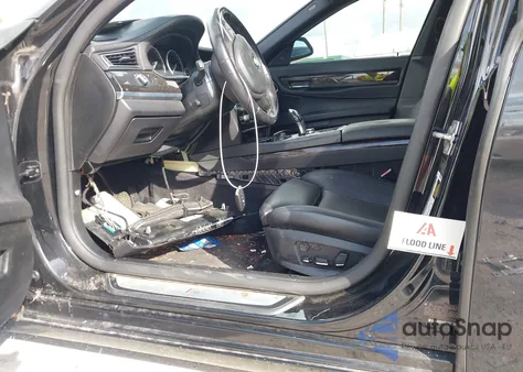 2012 BMW 740Li Li from USA, damaged, VIN WBAKB4C57CC576203